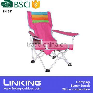 Pink tea cup adult folding chair