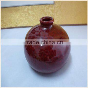 ceramic red perfume fragrance bottle