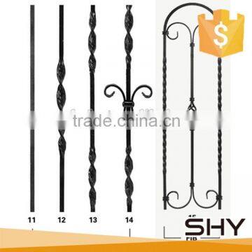 Decorative Wrought iron stair metal spindle baluster