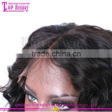 Bleached Knots 14 Inch Bob Style Glueless Full Lace Wigs Brazilian Virgin Human Hair Wig Lace Front Short Bob Wigs photo-5