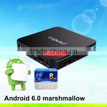 X9 Pro Pendoo amlogics912 2G 16G Quad core android 6.0 tv box