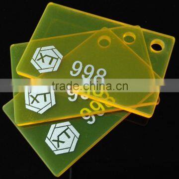 Advertising Transparent Acrylic Plate