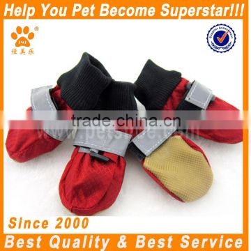 JML pet accessories army hunting boots for dogs waterproof nylon red dog shoes