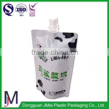 Safety food packaging standing pouch baby spout cover