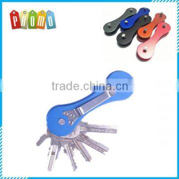 Wholesale metal multifunction key holder with clip, key organizer