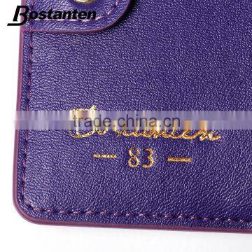 Cowhide Leather Famous Brand Women Wallet and Hand Purse Good Quality photo-6