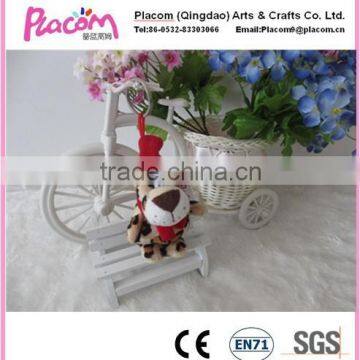 2015 High Quality Plush Leopard Keychain Hot Selling photo-3