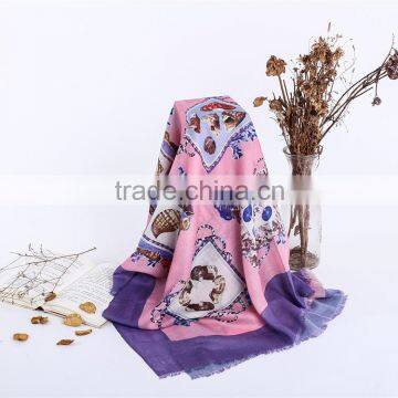 Factory Directly Digital Printing Customized Scarves