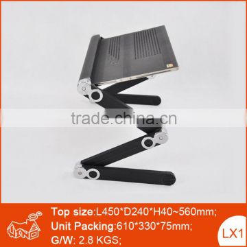 Adjustable and Portable Folding Laptop Bed Tray Holder