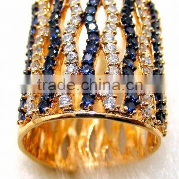 Designer big band ring