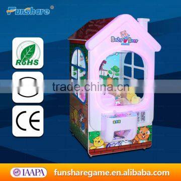 Funshare hot sale indoor coin operated arcade toy claw machine crane game machine