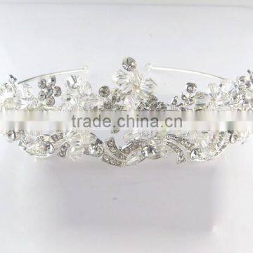 Temperament metal tiara