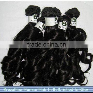 Brazilian Human Hair Stocked Virgin Bulk 1#