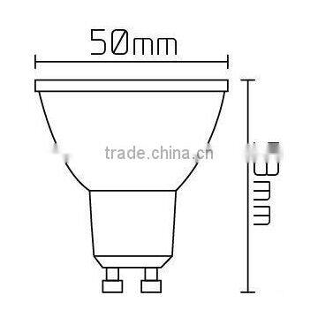 5W,7W MR16 DC12v Led Spot Light GU10 5W COB Spot Light photo-3