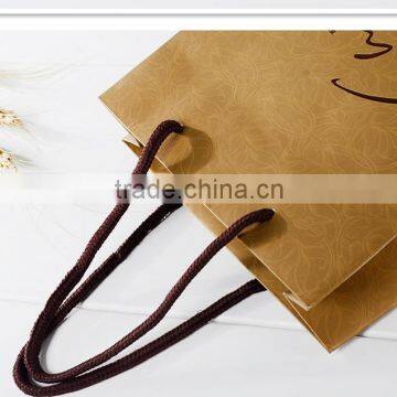 Kraft Paper Shopping/ Jewelry / Gift / Clothes Bag Customized Handbag Decorative Cheap Paper Bags photo-2