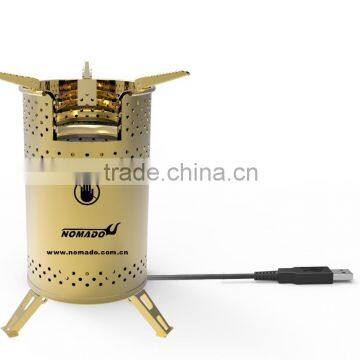 wood camping stove mini camping burner new tyle portable camp stove wood camp fire burner