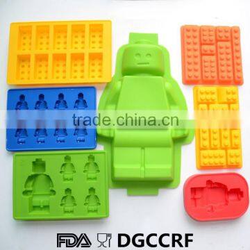 Lego Ice Mold Lego Building Robot Silicone Ice Mold