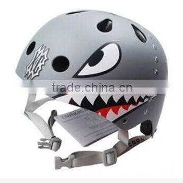 Cartoon sharke cool bike helmets for kids