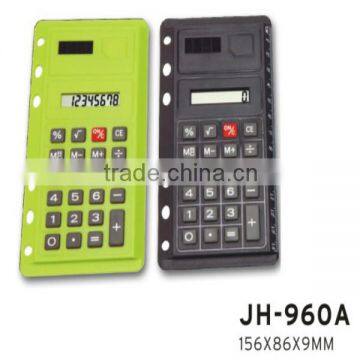 Small Screen Calculator, Super Thin Calculator With Ruler, Calculator for Ring Binder photo-5