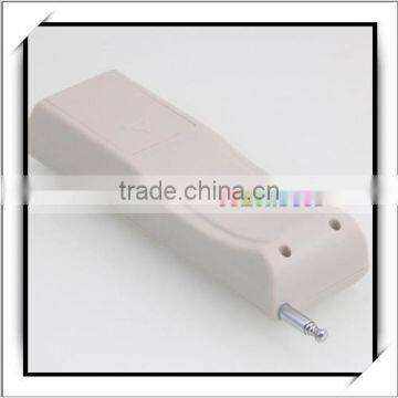 2-Channel Wireless Remote Control Transmitter and 260-433MHz 12V 2-Channel Wireless Receiver Controller Set White