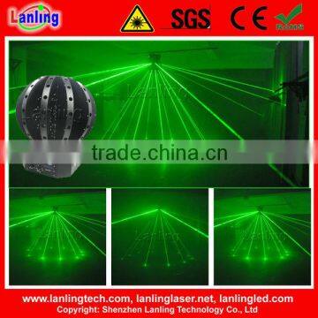 DJ Stage Lighting 72 x 50mW Green Magic Laser Ball