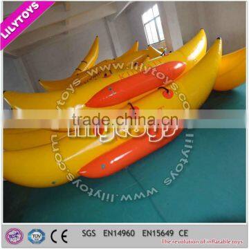 Exciting single line inflatable banana boat for sale