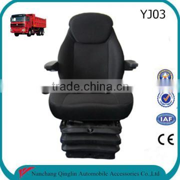 Fabric cover air suspension truck driver seat for heavy truck (YJ03)