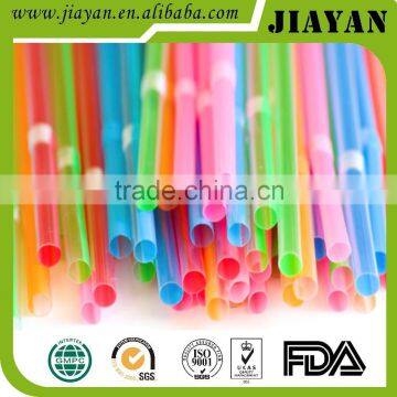 neon mixed plastic drinking straw