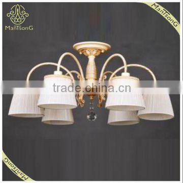 2016 New Desgin White Color Lamp Shade With 6 Lights Flush Mount Ceiling Lights, Fancy Lamp