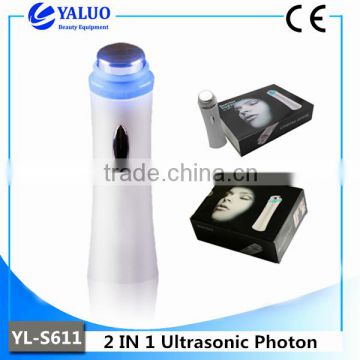 YL-S611 (2 IN 1) MINI Photon Ultrasonic Beauty Machine with ce