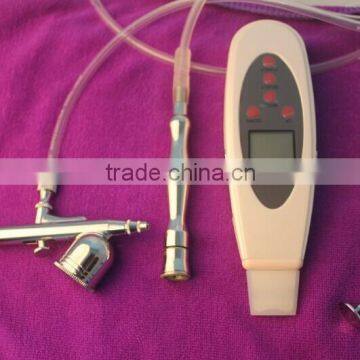 NL-SPA400 2016 Hot On Dermabrasion Skin Scrubber Micordermabrasion and Vacuum Oxygen Injector Sprayer Acne Removal photo-6