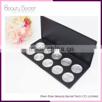 High quality 10 pans empty Eye Use oem makeup eyeshadow palette