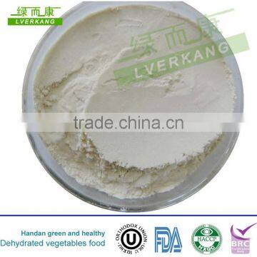 Milk white dried china garlic powder manufacturefrom Yongnian, China