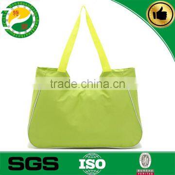 fashion style polyester ladies' tote shopping bag