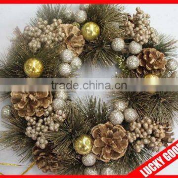 Door Hanging 40cm or 60cm Wholesale Outdoor Christmas Garland photo-2