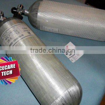 09L 3L 4.7L 6.8L 9L Fully warpped High Pressure Air cylinder tank