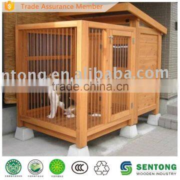 wooden dog house