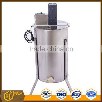 3 frames stainless steel honey extractor by electric