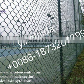 Chain Link Fence for afforestation/PVC-coated Chain Link Fence/Safety Chain Link Fence