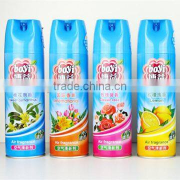 spray shape and air freshener aerosol