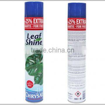 plant leaf shine spray