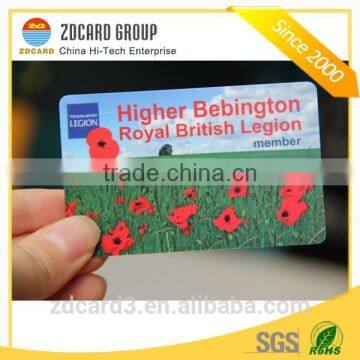 RFID offset colorful plastic printed access card