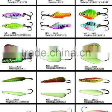 Hot selling lead ice fishing jigs