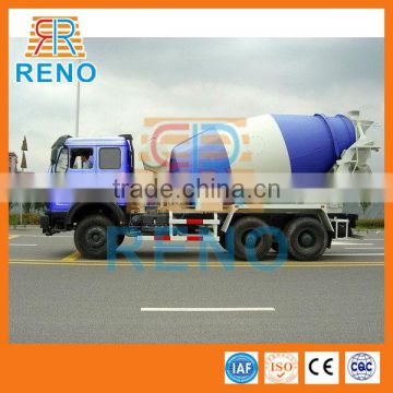 HJC 5m3 howo concrete mixer truck for buliding house