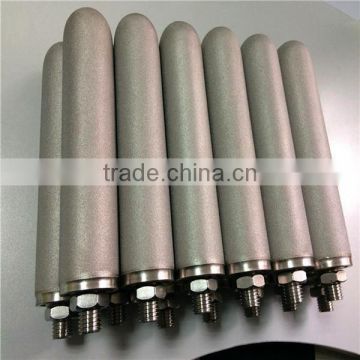 Stainless steel micro holes Sinter Metal Powder Filter for sewage treatment machinery