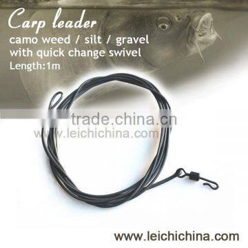 carp fishing leaders with quick change swivel