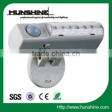 led light sensor with super bright 6led for night