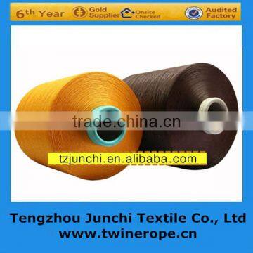 manufactured high quality polyester twisted yarn for webbing