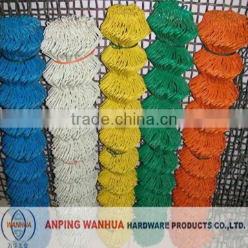 Competitive price vinyl coated chain link fence price anping factory