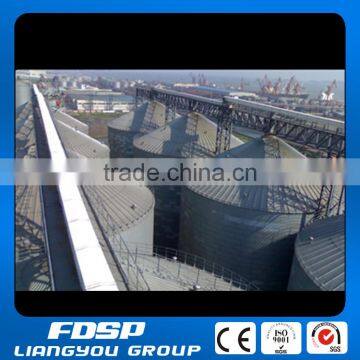 With lower price Popular new condition galvanized steel silo for grain and feed storage